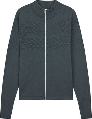 Wool Klemens Zip Knit