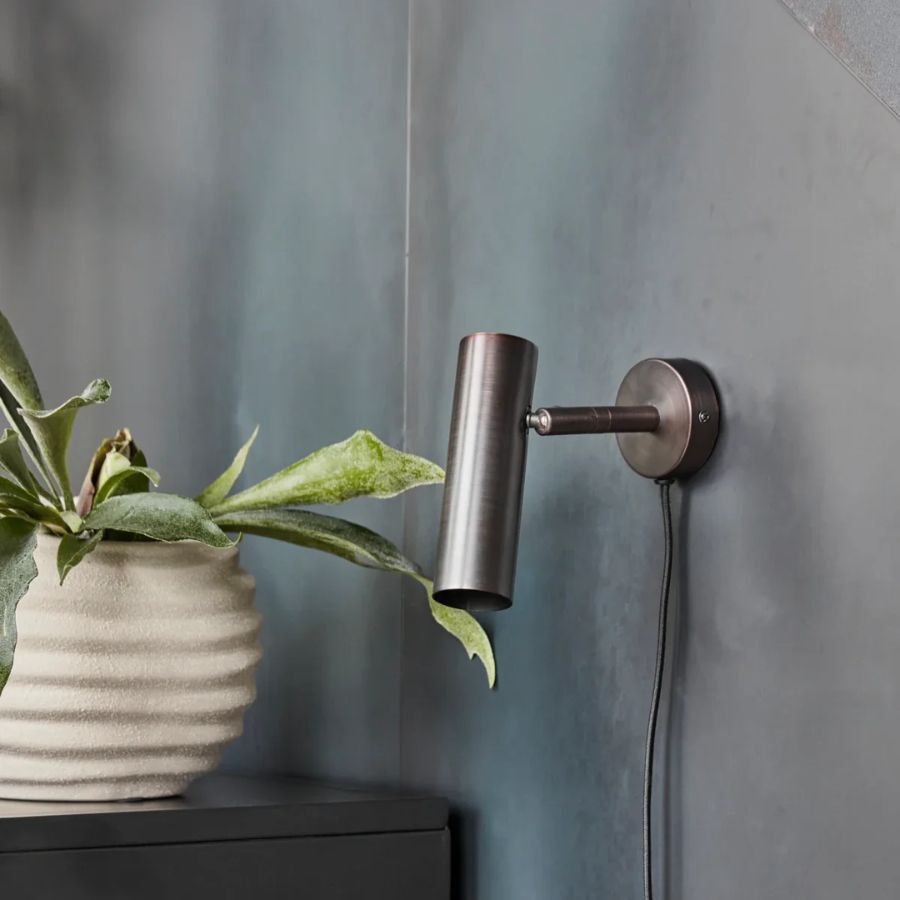 V&aelig;glampe, HDNorm, Sort antik