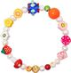 Women's Berry Pearl Bracelet with Assorted Beads