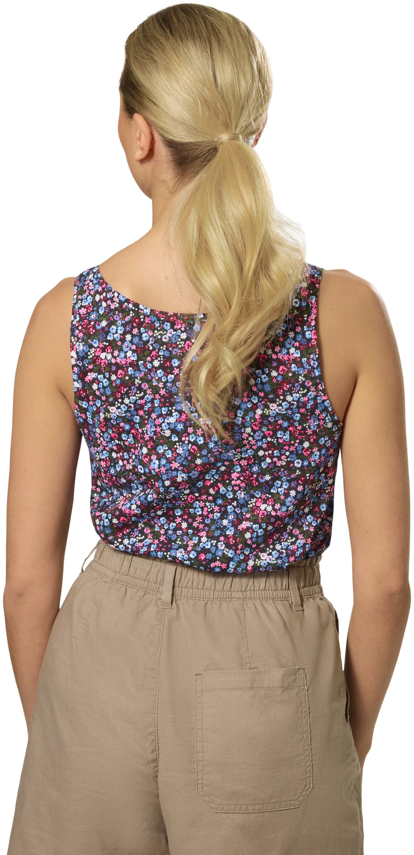 Casual Slub Linne Tanktop