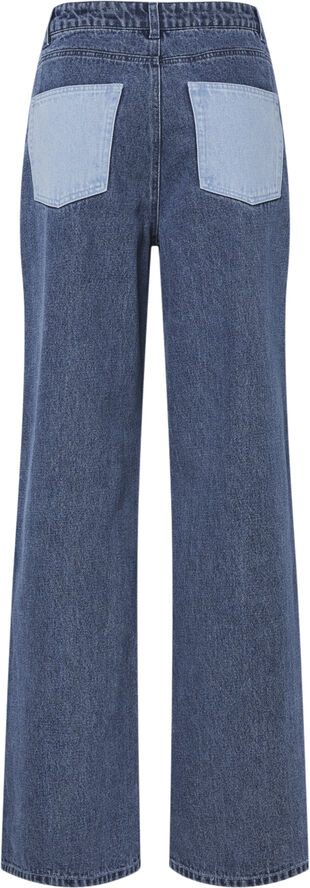 PCFAMY HW WIDE DENIM JEANS D2D FSY