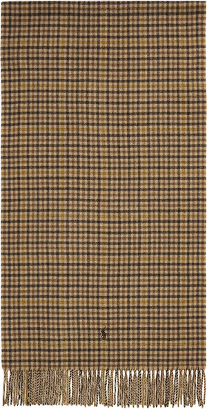 WOOL BLEND-LUX PLAID SCARF