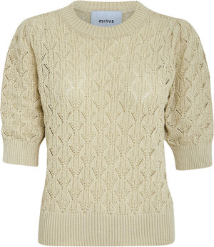 Lamina Half Sleeve Knit Pullover