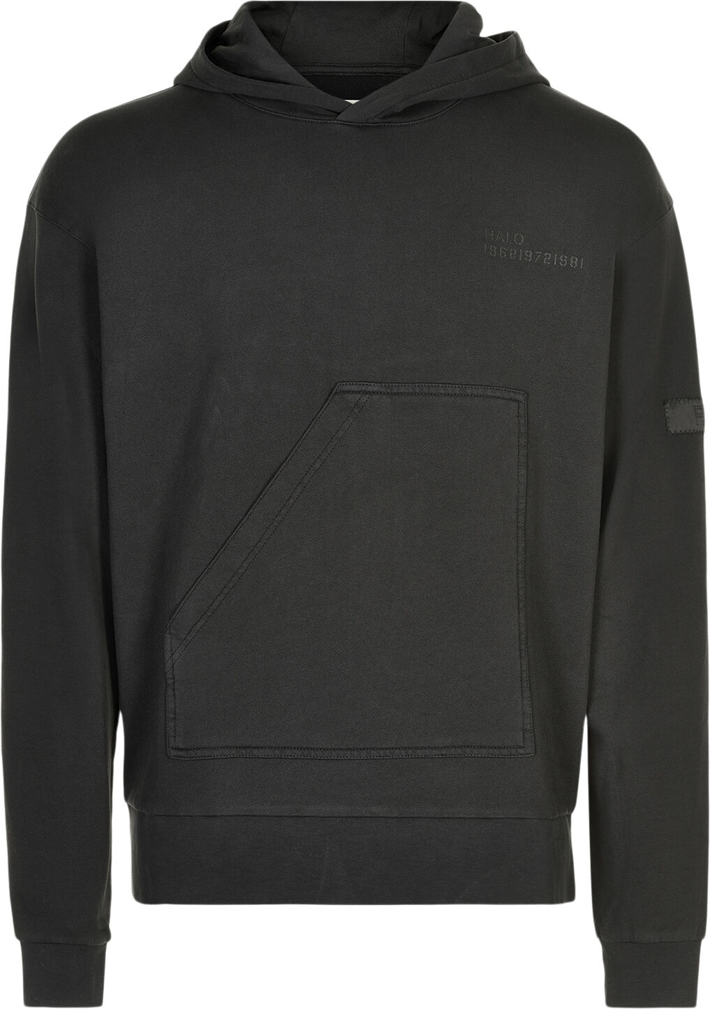 halo cotton hoodie