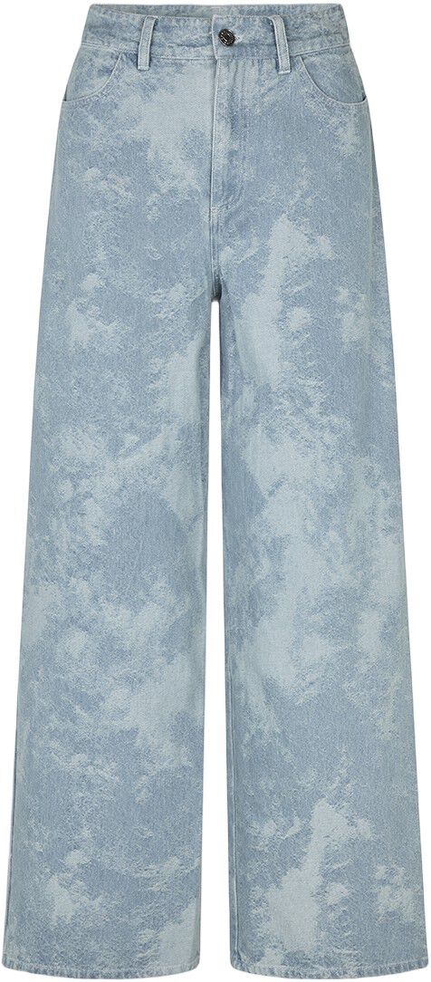 Bukser med brede ben