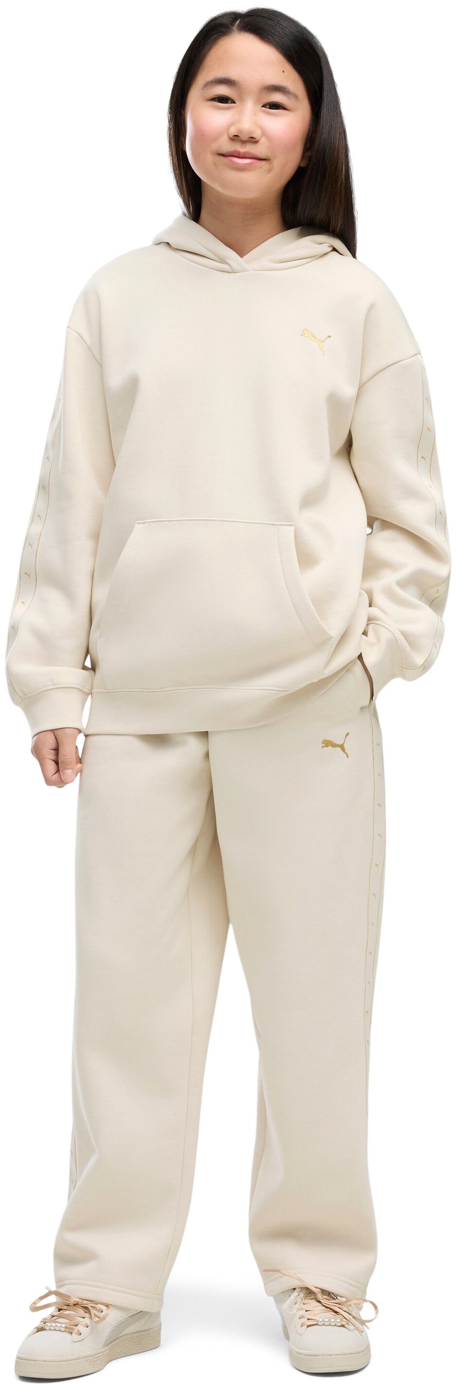 ESS TAPE RELAXED HOODIE FL G