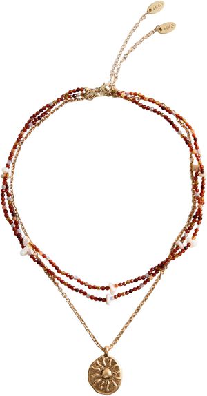 Set 2 combined necklaces