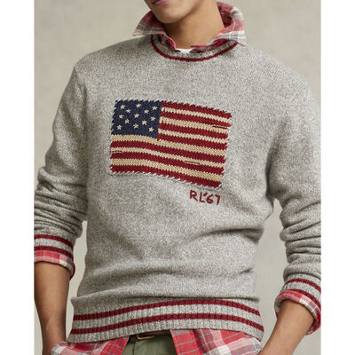 Flag Sweater fra Polo Ralph Lauren | 0.0 N/A | Magasin.dk