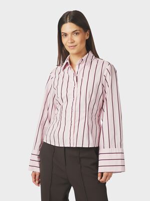 Rosa Wide Stripe Shirt