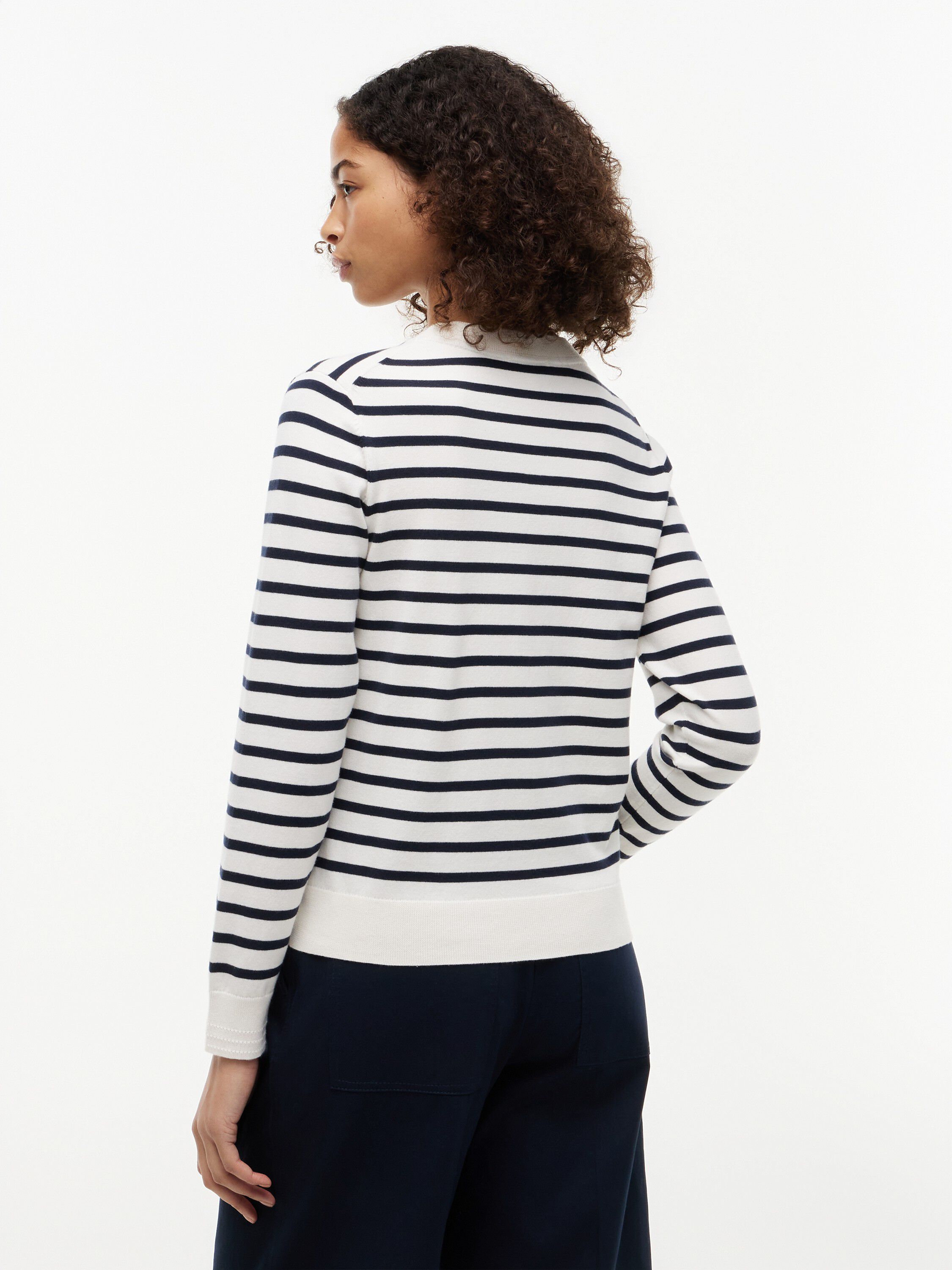 CO JERSEY FINE GG C-NK LS CARDI