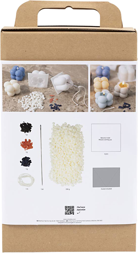 DIY Kit Lysst&oslash;bning, Bubble soyalys