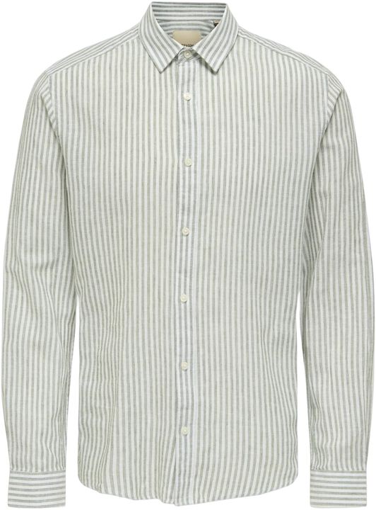 ONSCAIDEN LIFE LS STRIPE LINEN 660