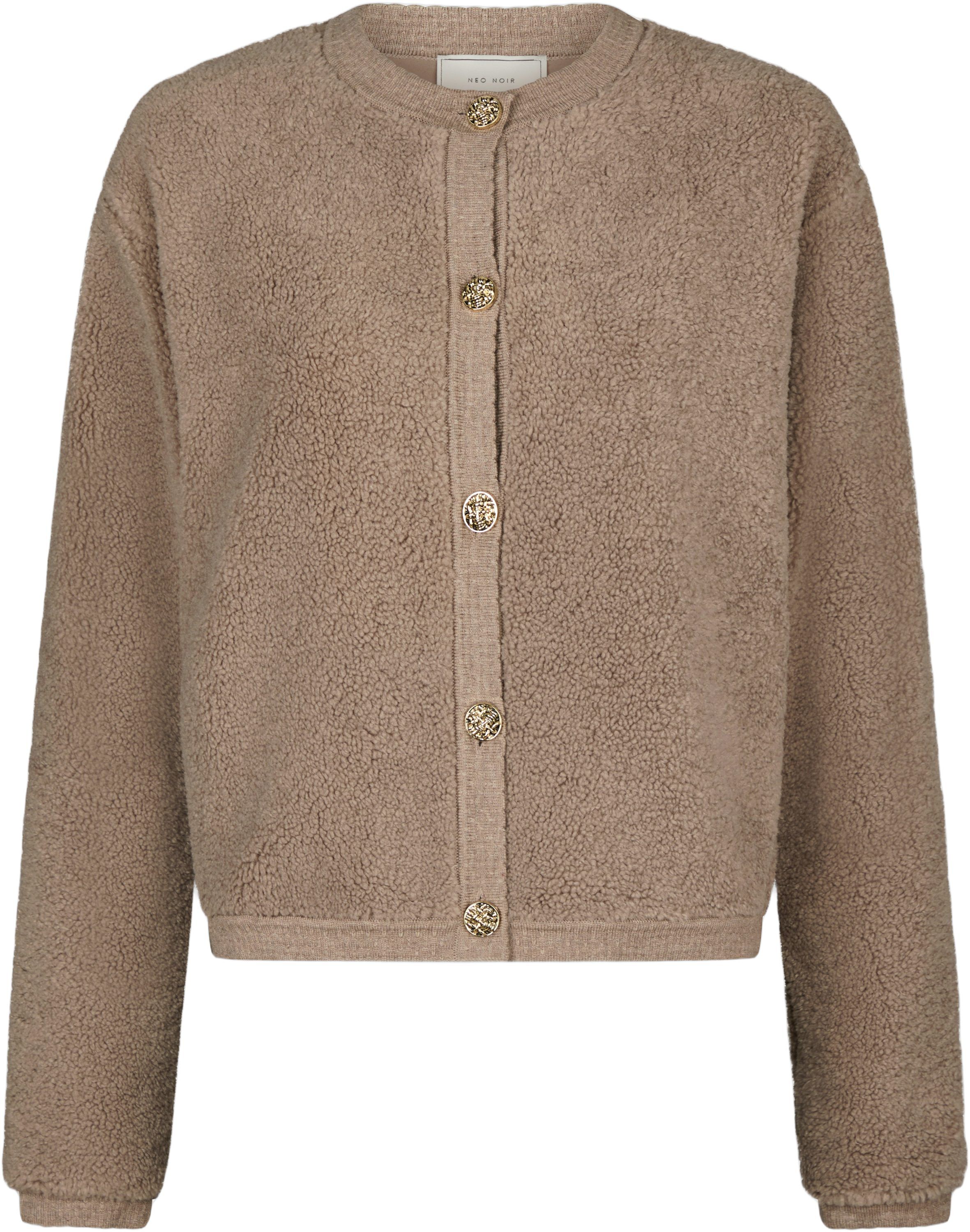 Limo Fluffy Knit Cardigan