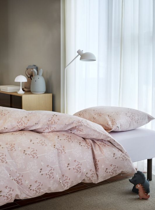 Kira baby sengesæt varm lyserød