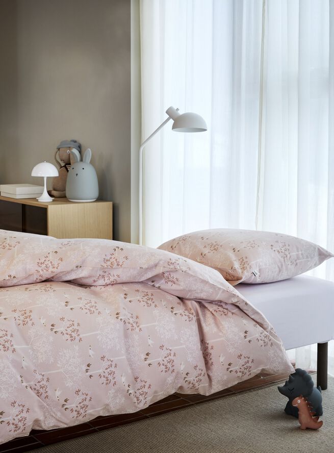 Kira baby sengesæt varm lyserød