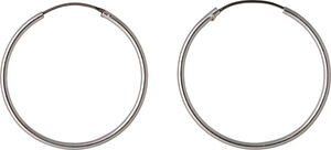 Øreringe beyonce_pi forsølvet: sølv