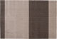 Løber, 130x90 cm, stripes-horizon sand/brun