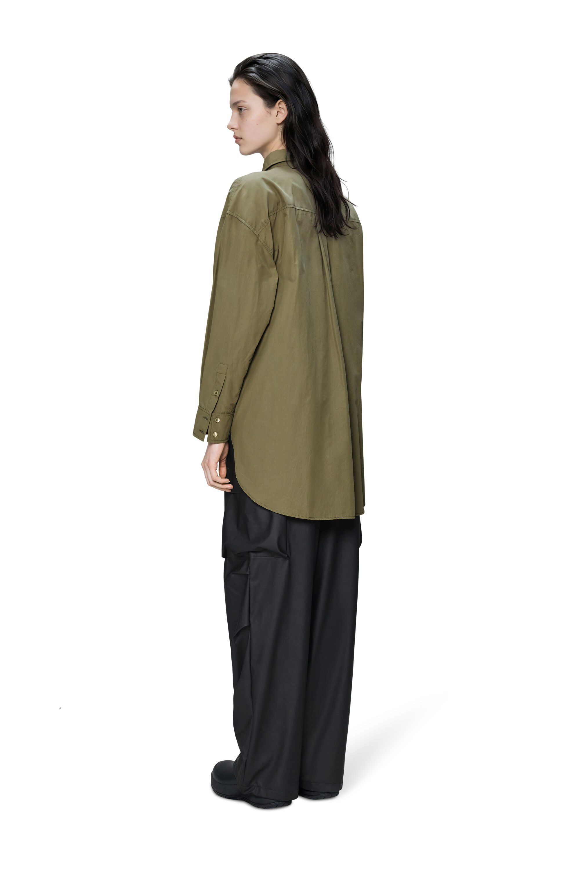 Light Woven Long Sleeve W Shirt