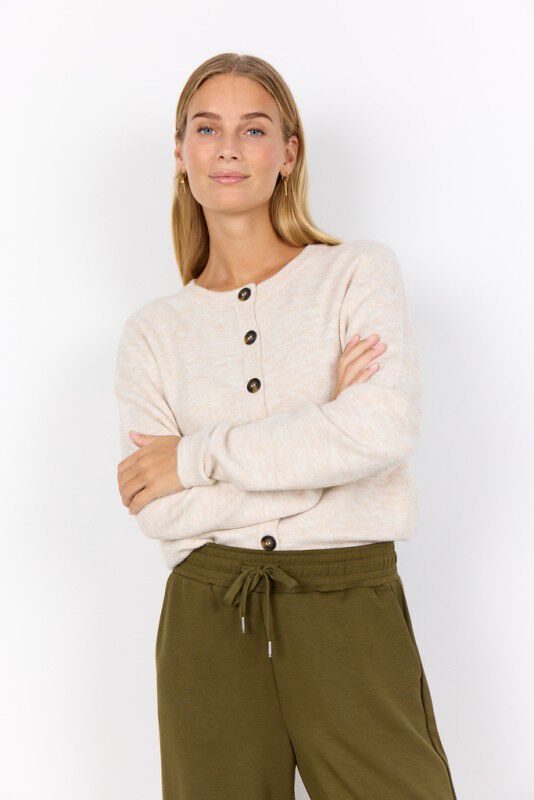 SC-ORLEAN 2 Cardigan Creme