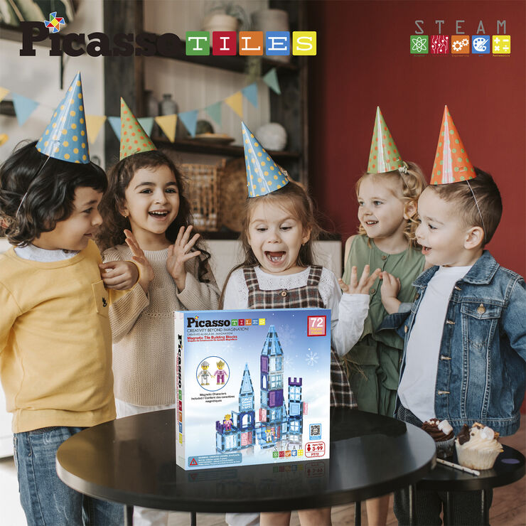 Picasso Tiles 72 pc Ice W