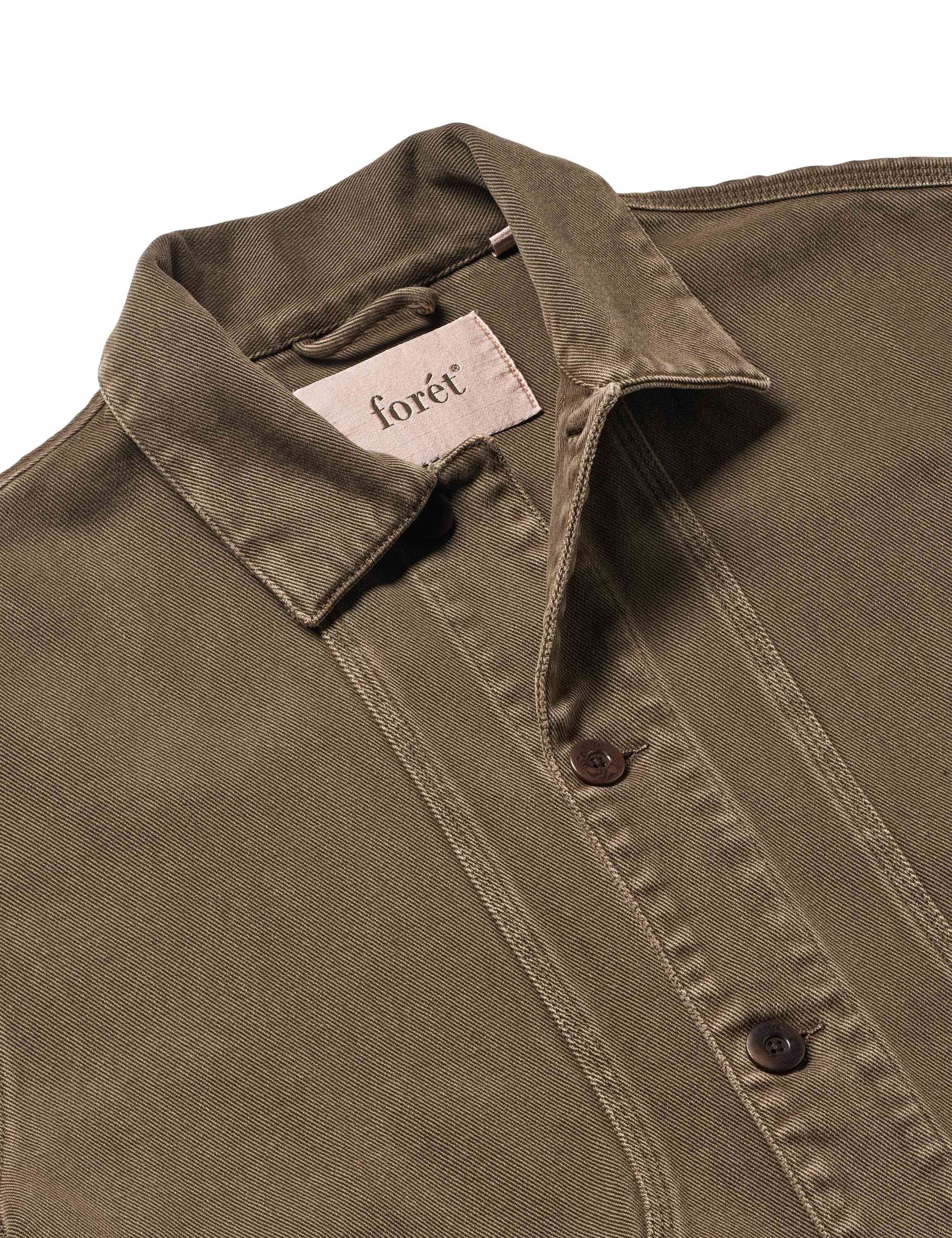 BERRY DENIM OVERSHIRT