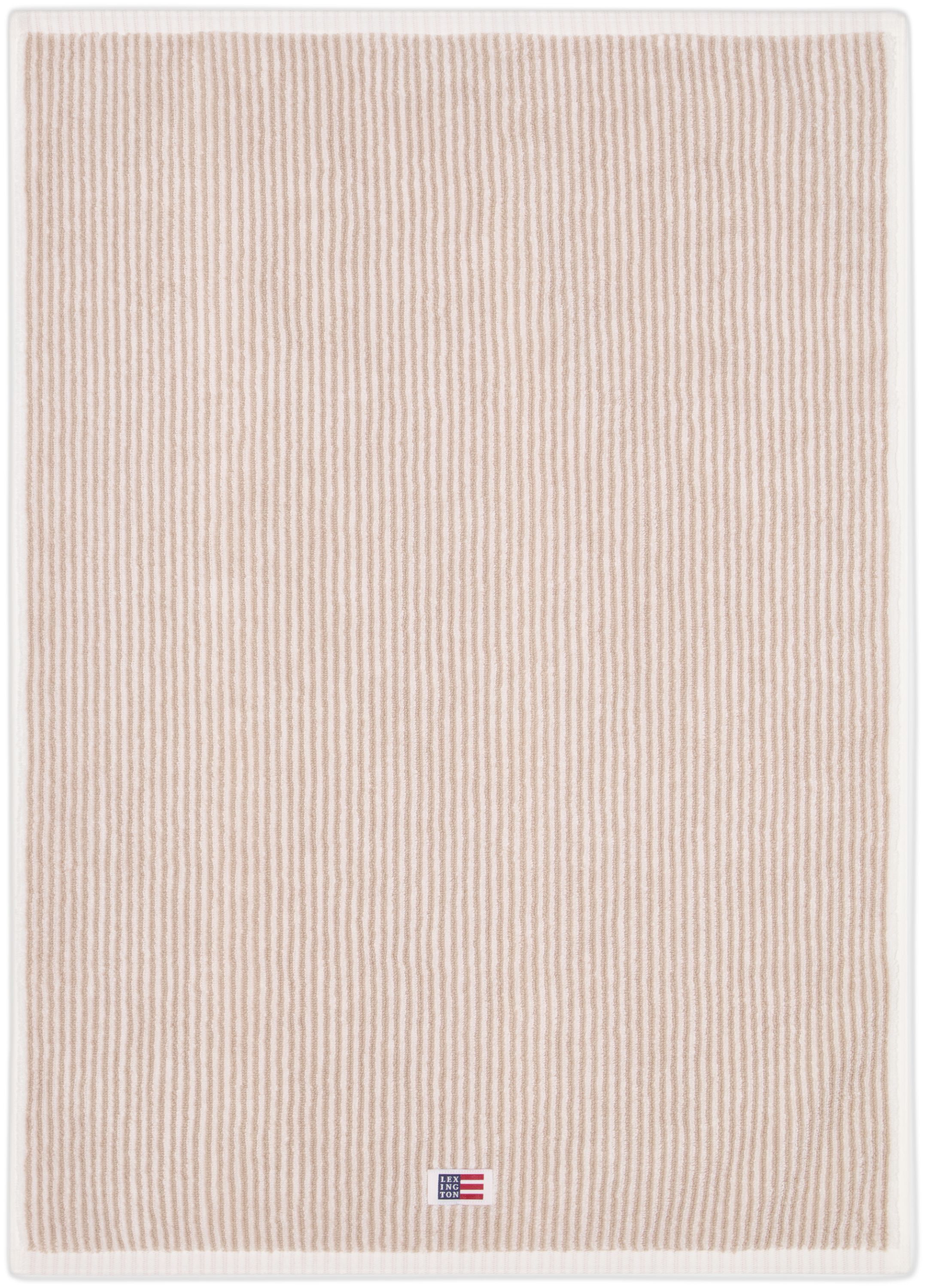 Original Towel White/Tan Striped