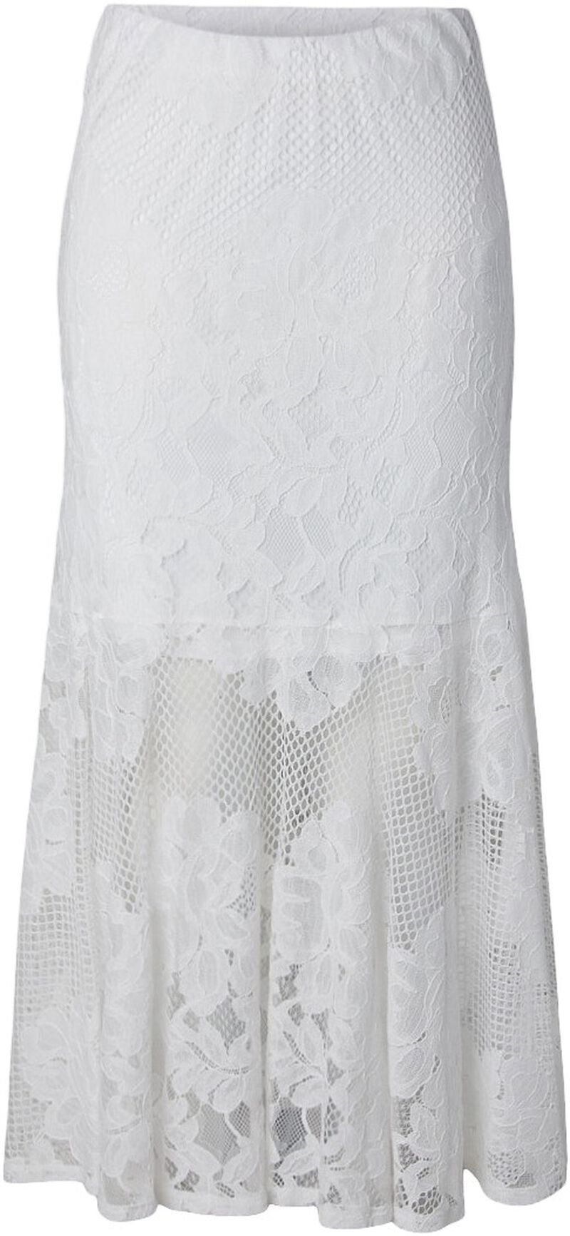 Pcmaya Mw Lace Ankle Skirt Wvn