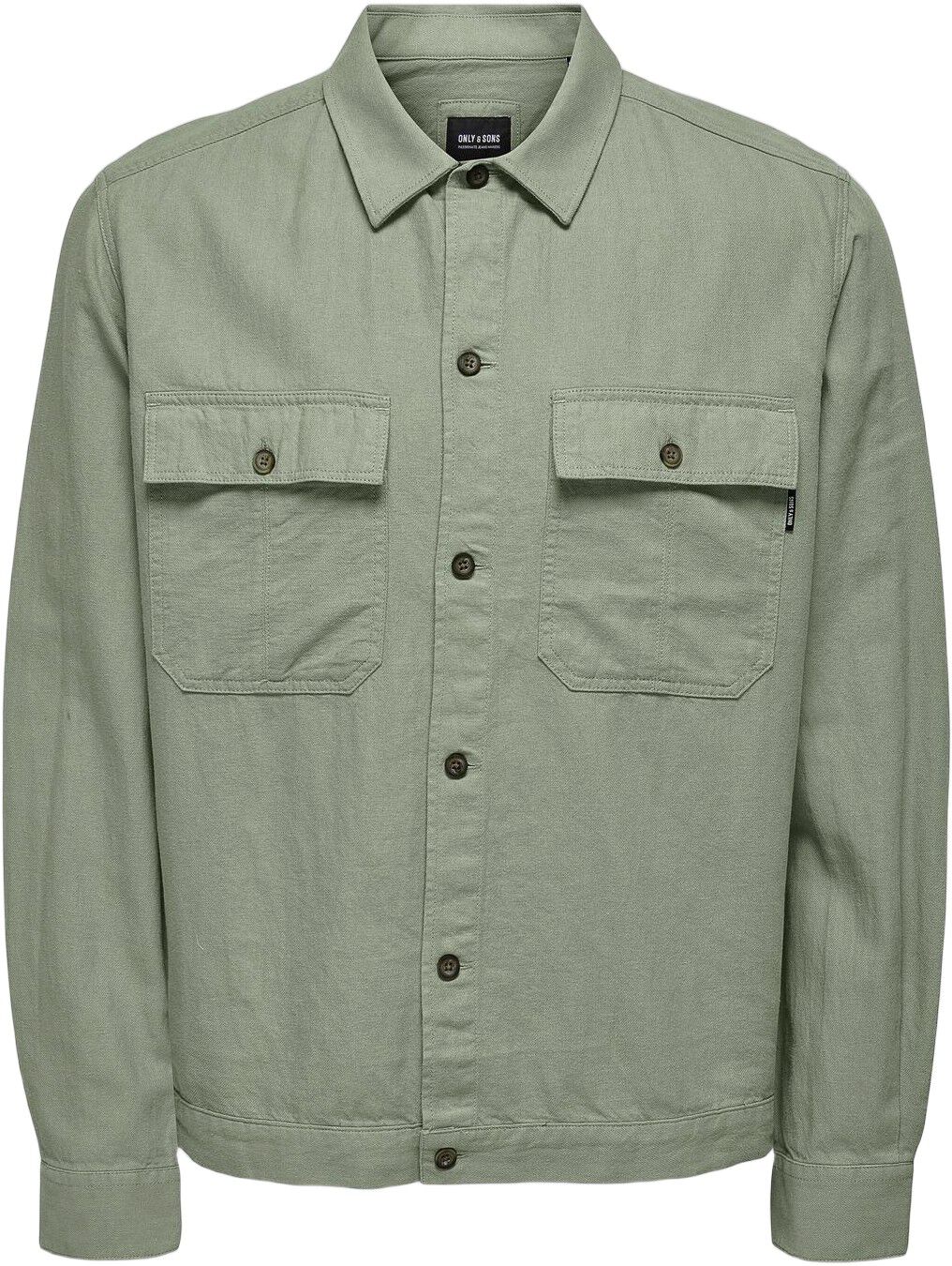 ONSKENNET LS LINEN OVERSHIRT NOOS