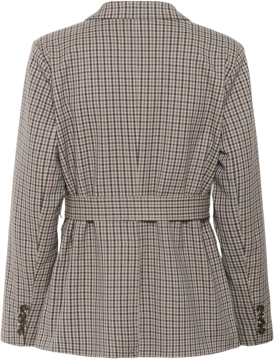 CUchecka Belt Blazer