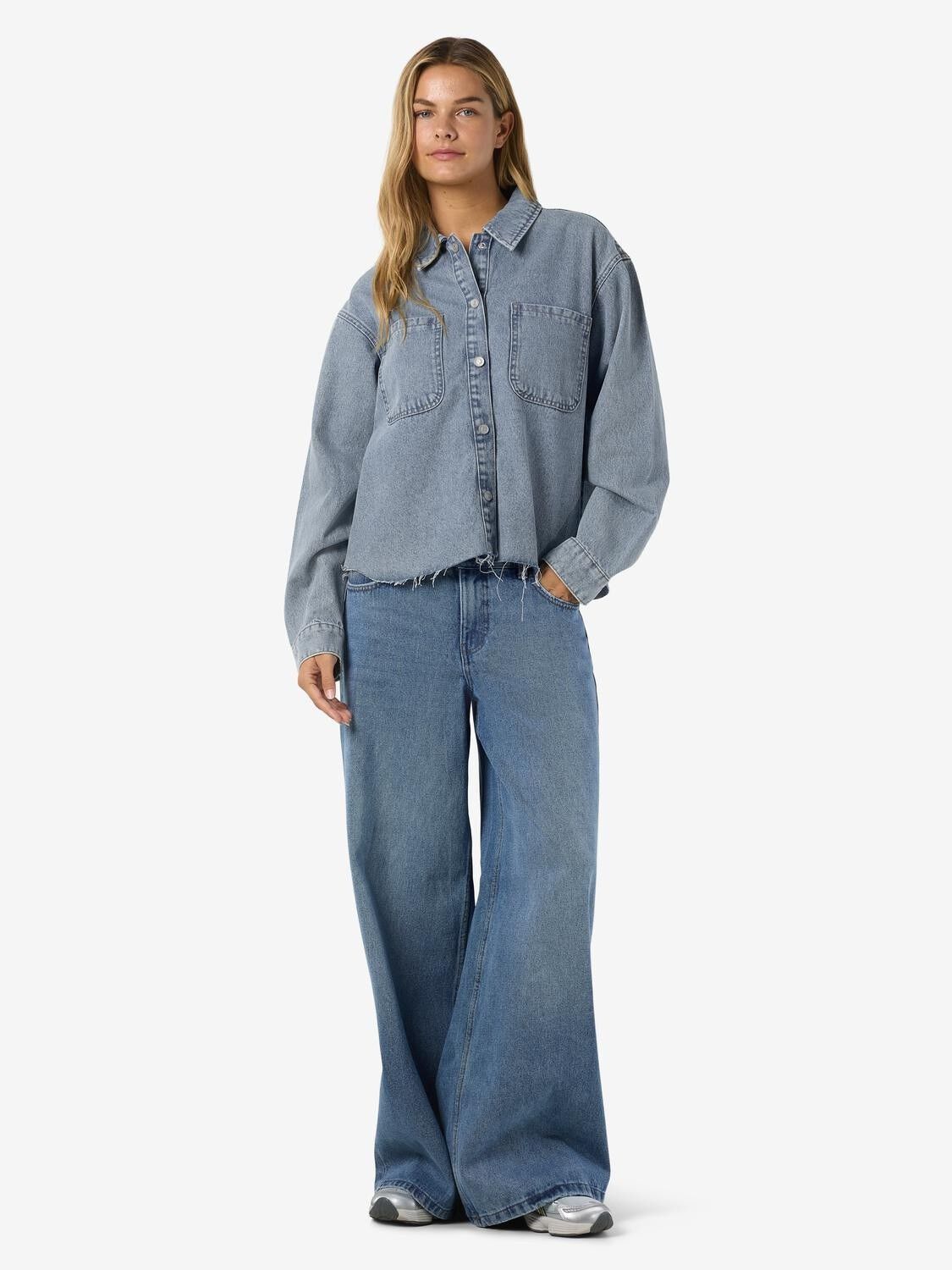 NMALVA L/S DENIM SH SHCKET AZ452LB