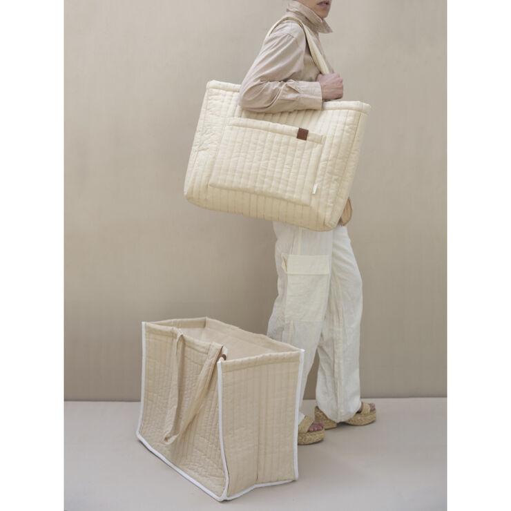 Storage Tote Bag - Small - Wheat