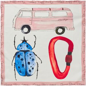 2287 Silk Scarves, Small Scarf