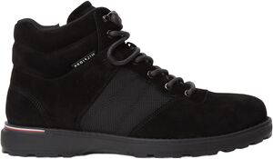 Suede Outdoor Cleat Mesh Panel Boots