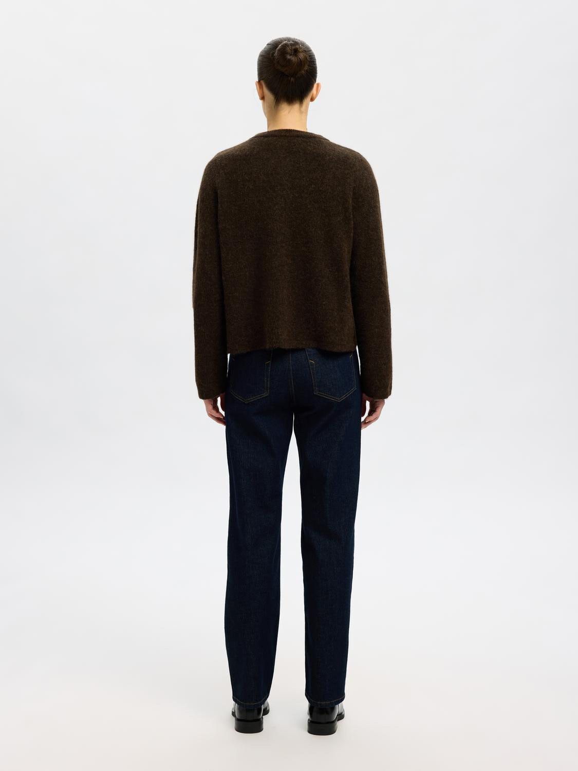 Slflulu New Ls strikket cardigan