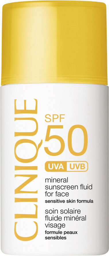 SPF 50 Mineral Sunscreen Fluid for Face 30 ml.