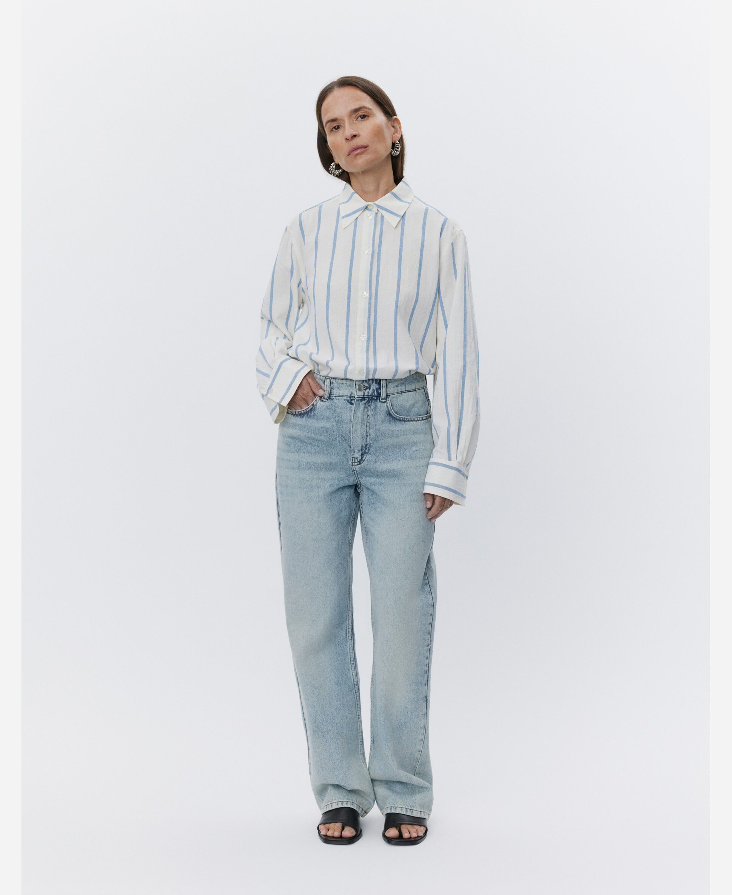 Romy - Striped Cotton