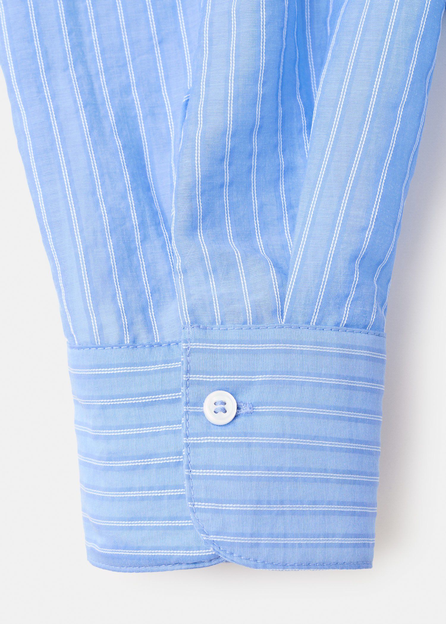 Striped lyocell shirt