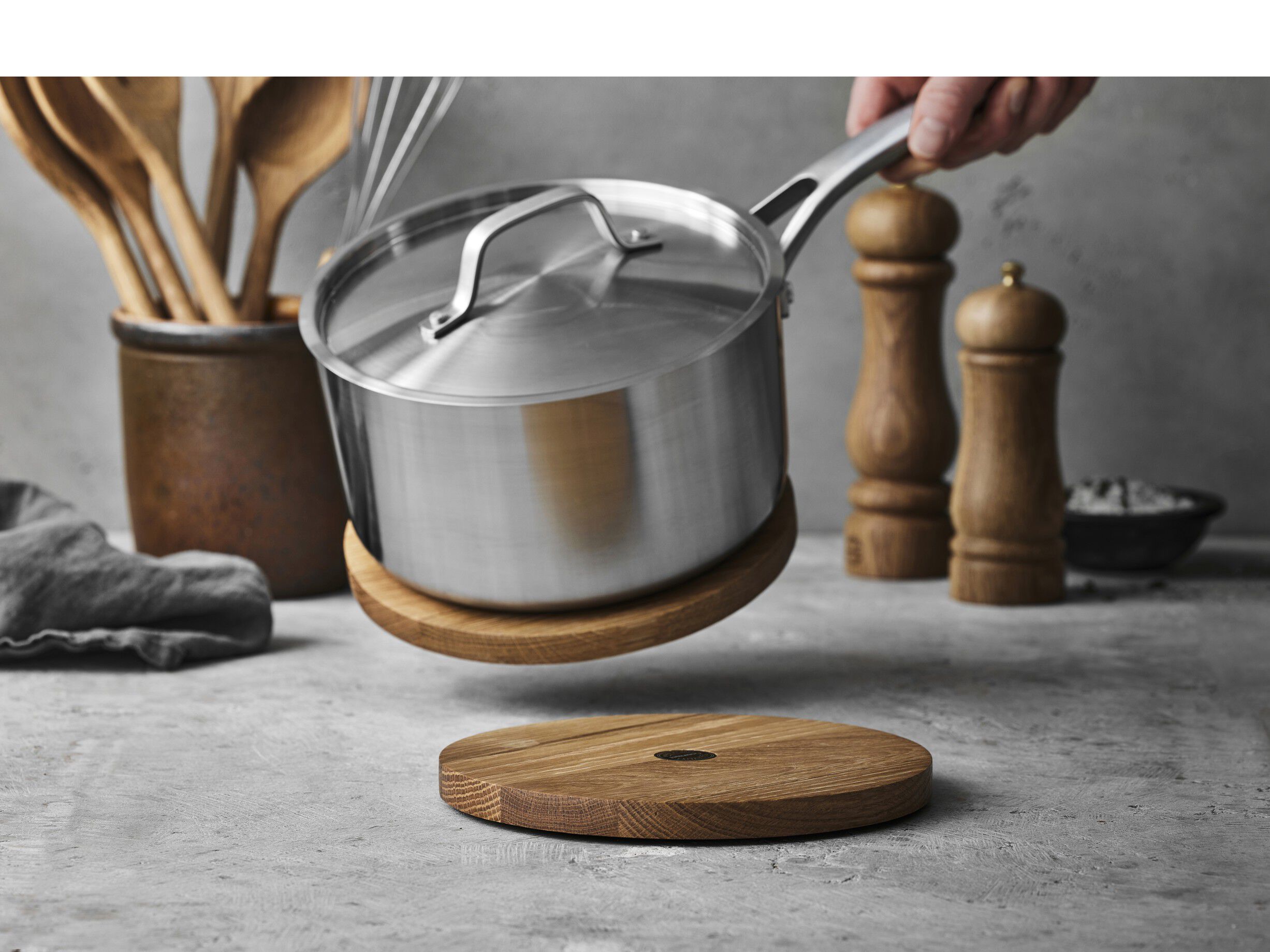 Bordsk&aring;ner Douron 20 x 20 x 1,8 cm Eg