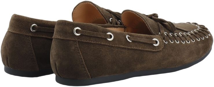 BIAMARLENE Moccassin Slipper Suede