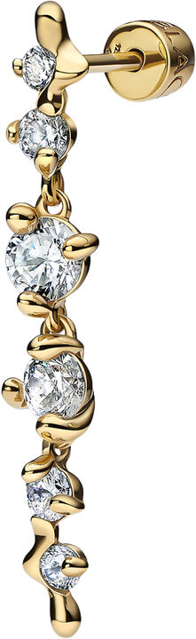 Arctic Earring Medium Gold