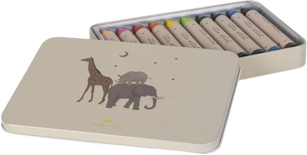 CRAYONS BEES WAX 10 PCS