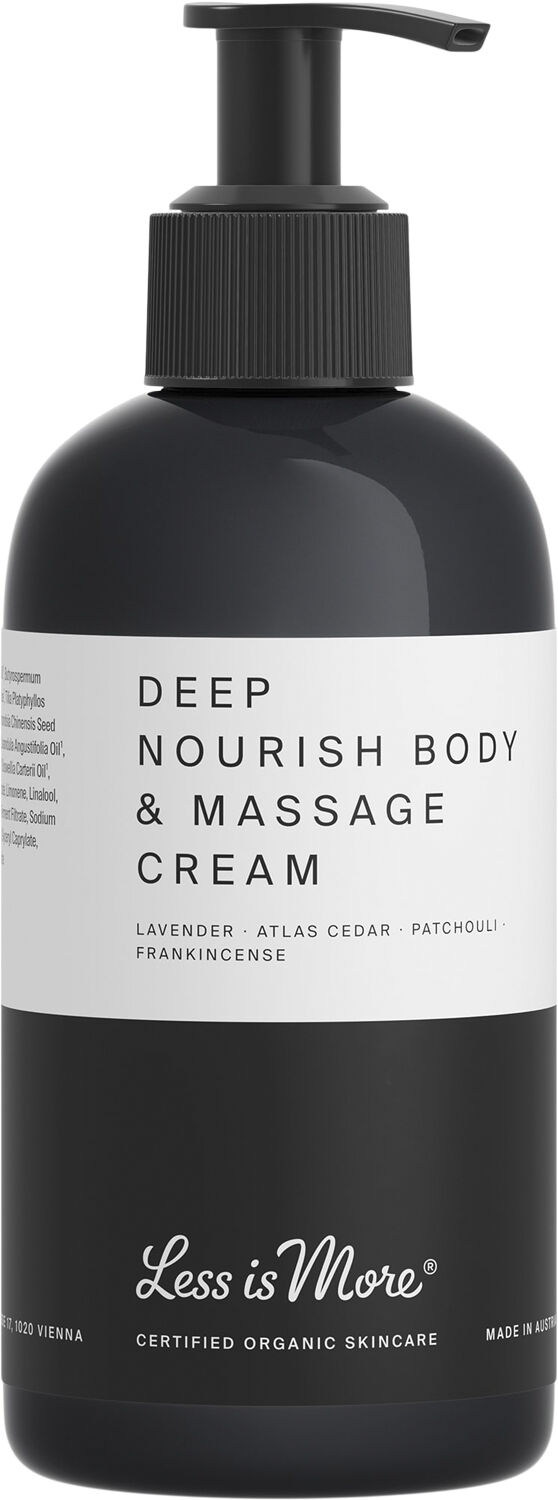 Organic Deep Nourish Body & Massage Cream lavender
