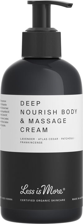 Organic Deep Nourish Body & Massage Cream lavender