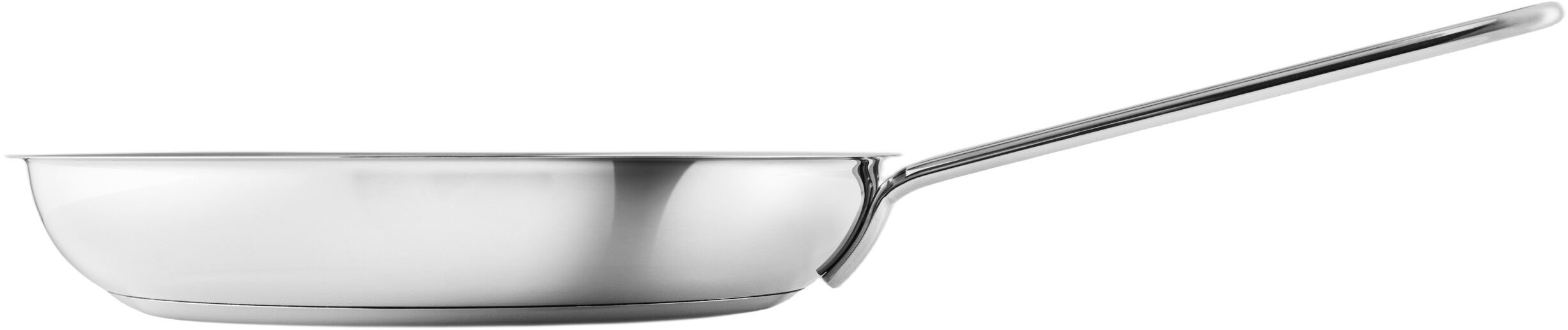 Stainless Steel Stegepande 28 cm steel base