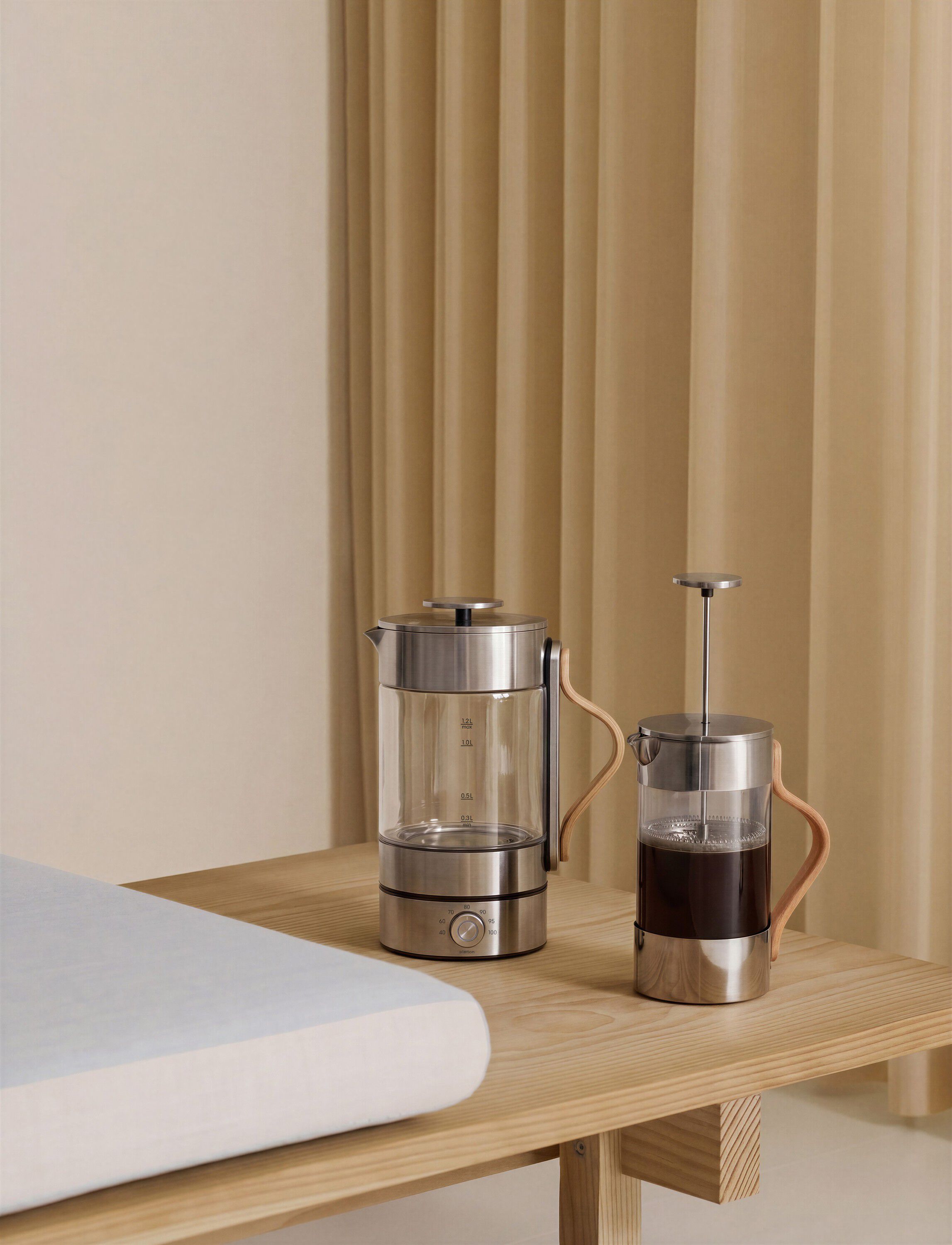 Emma elkedel (EU) 1.2 l. clear/steel