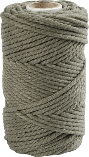 Macramé reb, L: 55 m, diam. 4 mm.