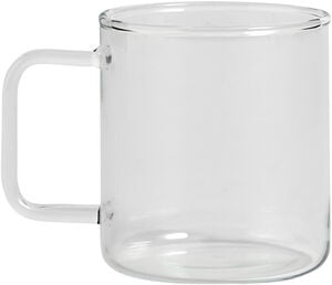Glass Coffee Mug-Clear