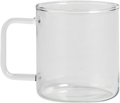 Glass Coffee Mug-Clear