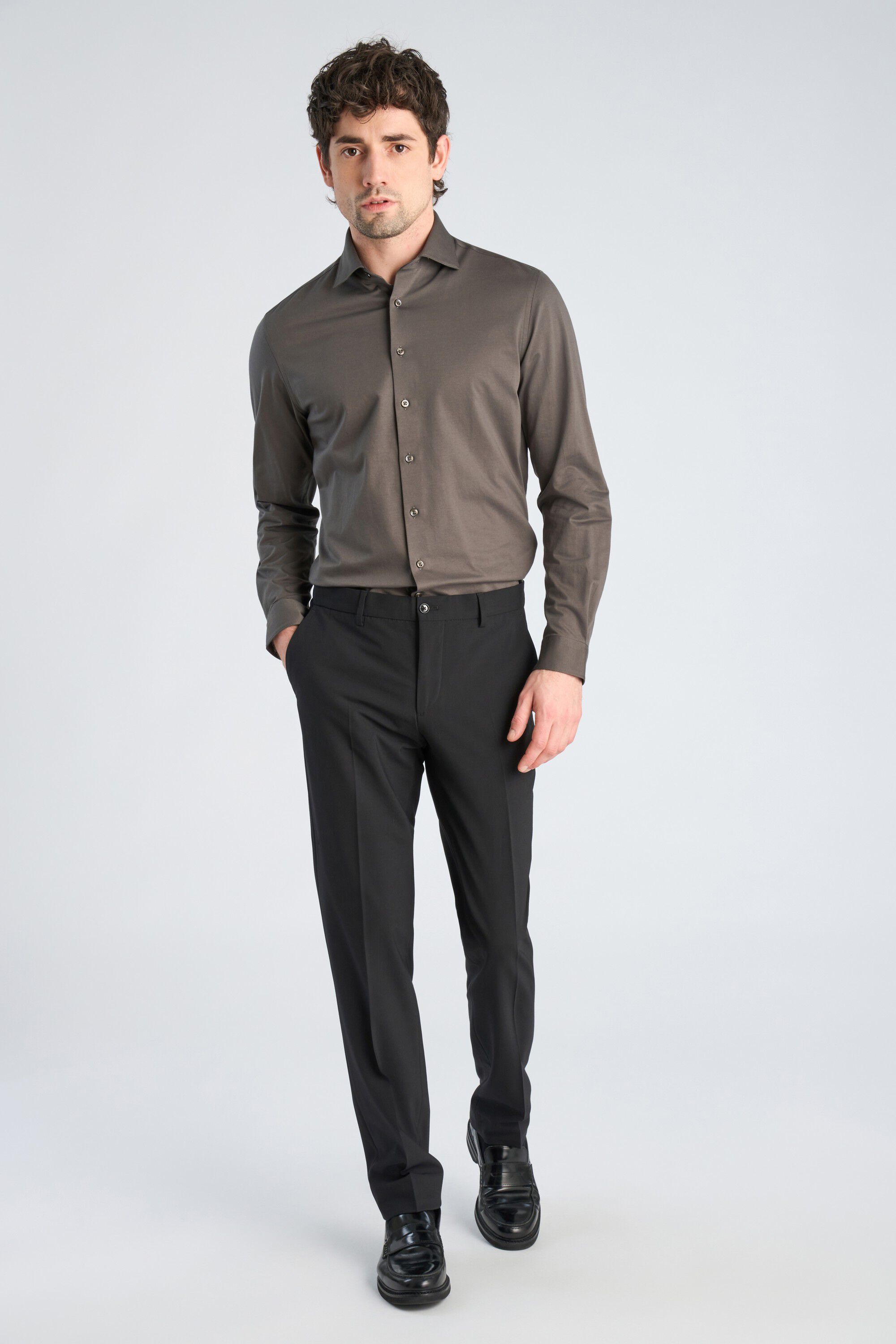 Superflex knitted shirt L/S