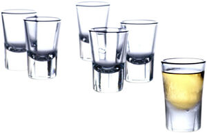 Grand Cru 6 stk. snapseglas 4 cl.